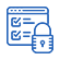 Data privacy icon