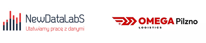 Logo NewDataLabs, Omega Pilzno